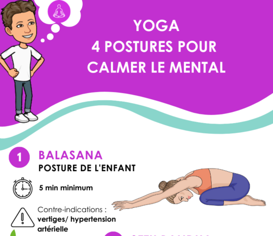 4 postures de YOGA pour calmer le mental YOGA_CALMER-LE-MENTAL